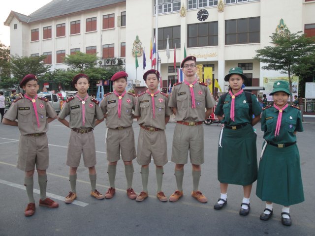  วันที่ 19 มค 56 ลูกเสือจักรคำคณาทร สอบเป็นตัวแทนประเทศไทยไปญี่ปุ่น