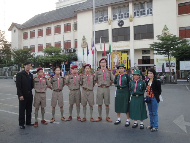  วันที่ 19 มค 56 ลูกเสือจักรคำคณาทร สอบเป็นตัวแทนประเทศไทยไปญี่ปุ่น